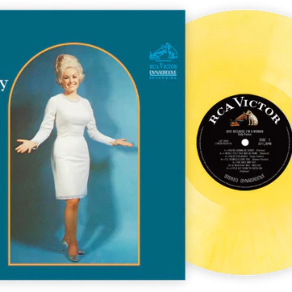 Dolly Parton Just Because I'm A Woman LP ~Exclusive 180g Color Vinyl ~Brand New!